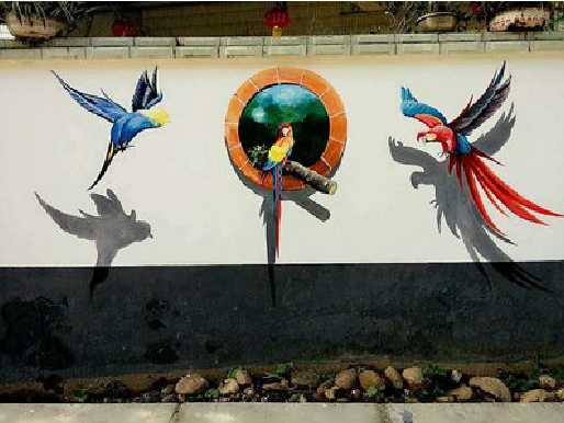 宜良视觉错位-3D墙绘设计