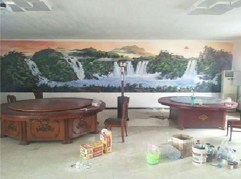 宜良墙绘-写实风景