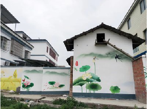 宜良室外墙绘-从选材到保养。